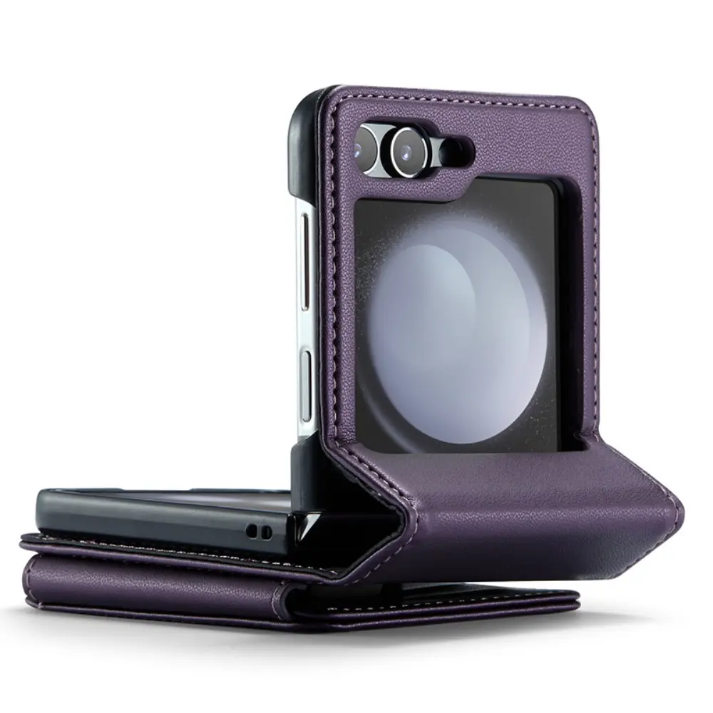Plånboksskal RFID-skydd Samsung Galaxy Z Flip 7 FE Lila