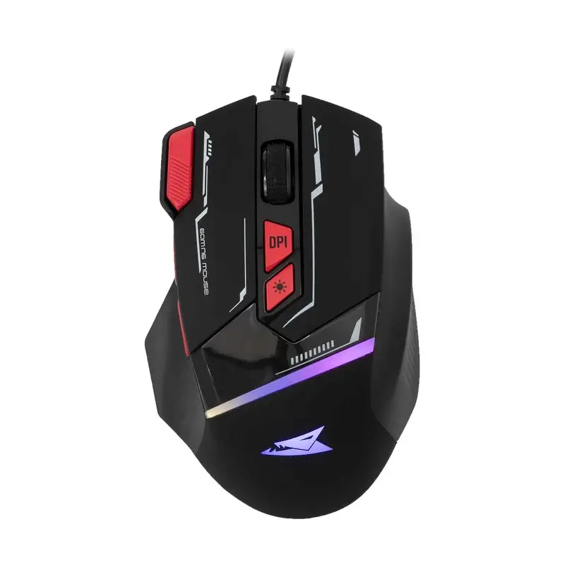 Gamingmus Manta 8D 12.800 dpi, Svart