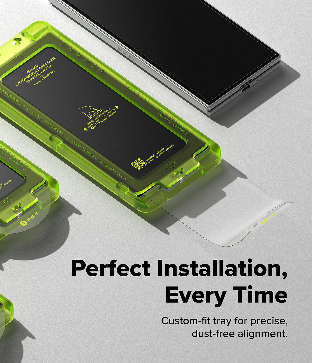 Cover Display Easy Slide Glass Samsung Galaxy Z Fold 8 Ultra (2-pack)