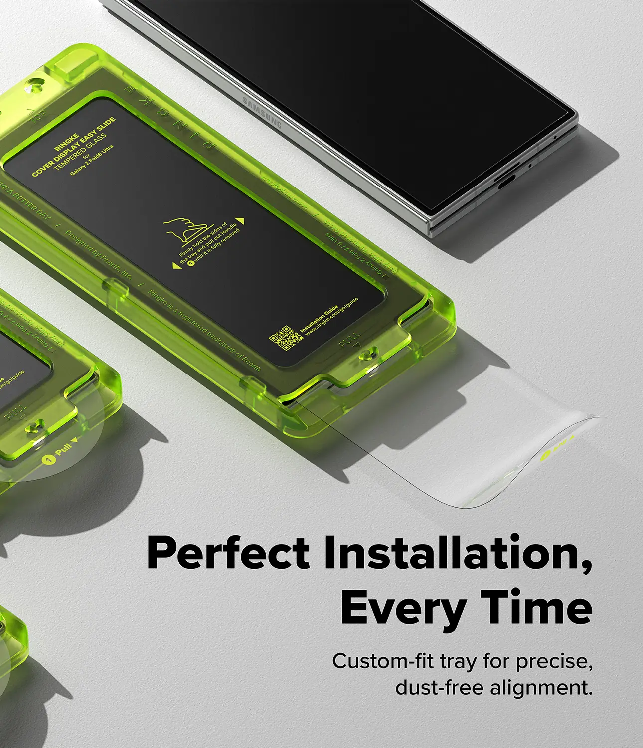 Cover Display Easy Slide Glass Samsung Galaxy Z Fold 8 Ultra (2-pack)