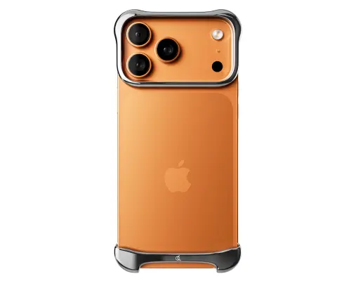 Case Aluminum iPhone 17 Pro Max Polished Silver