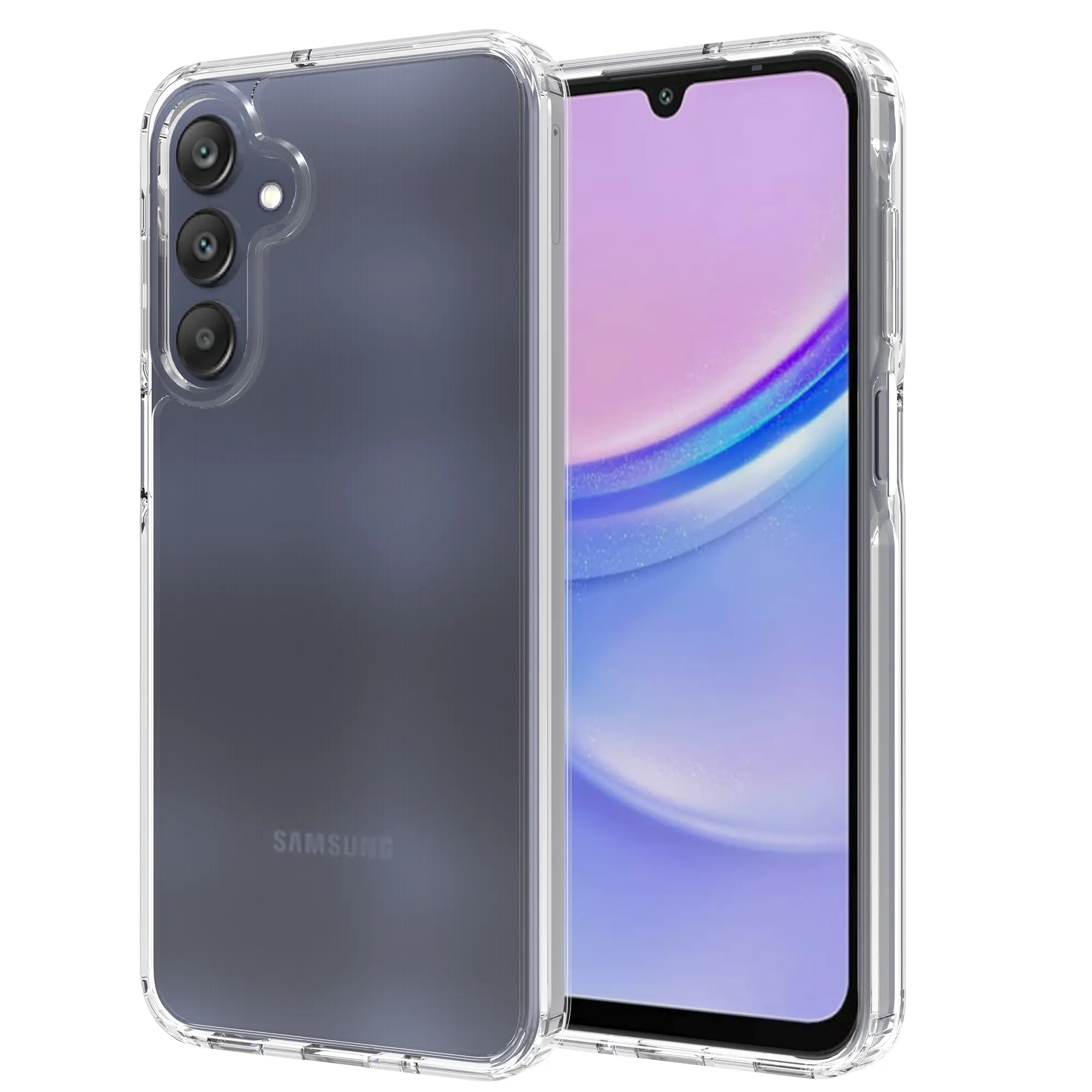 Hybridskal Samsung Galaxy A16 Genomskinlig