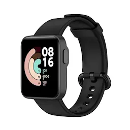 Xiaomi Mi Watch Lite Silikoniranneke, Musta
