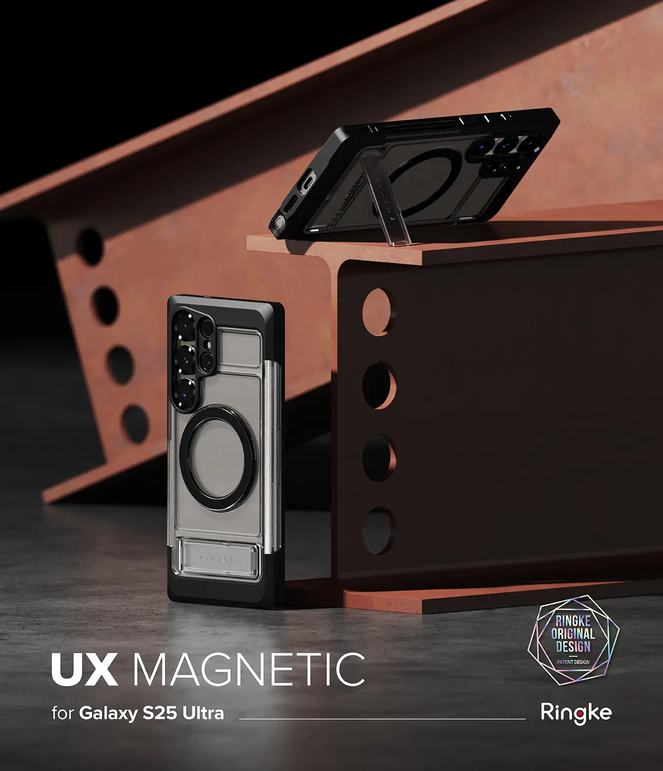UX Magnetic Case Samsung Galaxy S25 Ultra Smoke Black