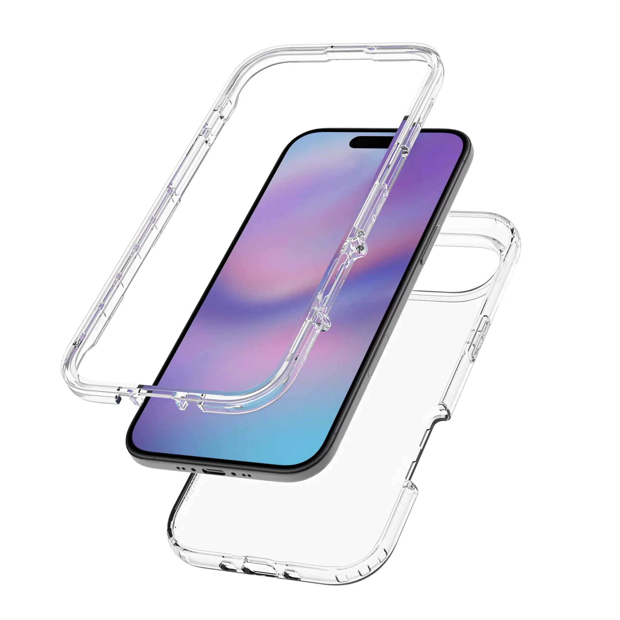 Full Cover Skal iPhone Air Genomskinlig
