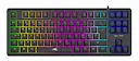 Krill Gamingtangentbord med RGB-belysning, Svart
