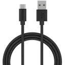 USB Cable USB-C 2m svart