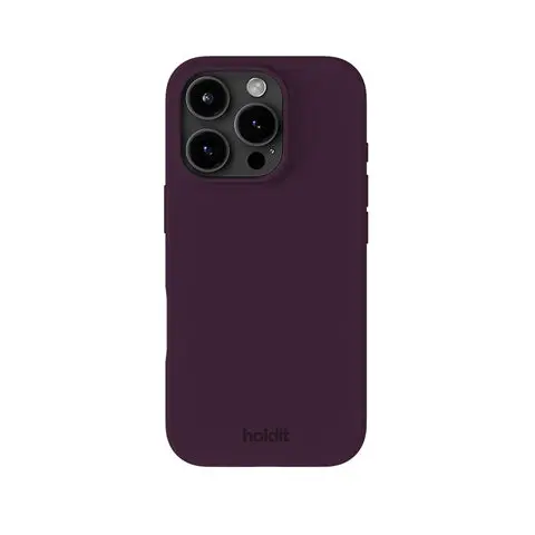 Cover Silikone iPhone 16 Pro Deep Plum