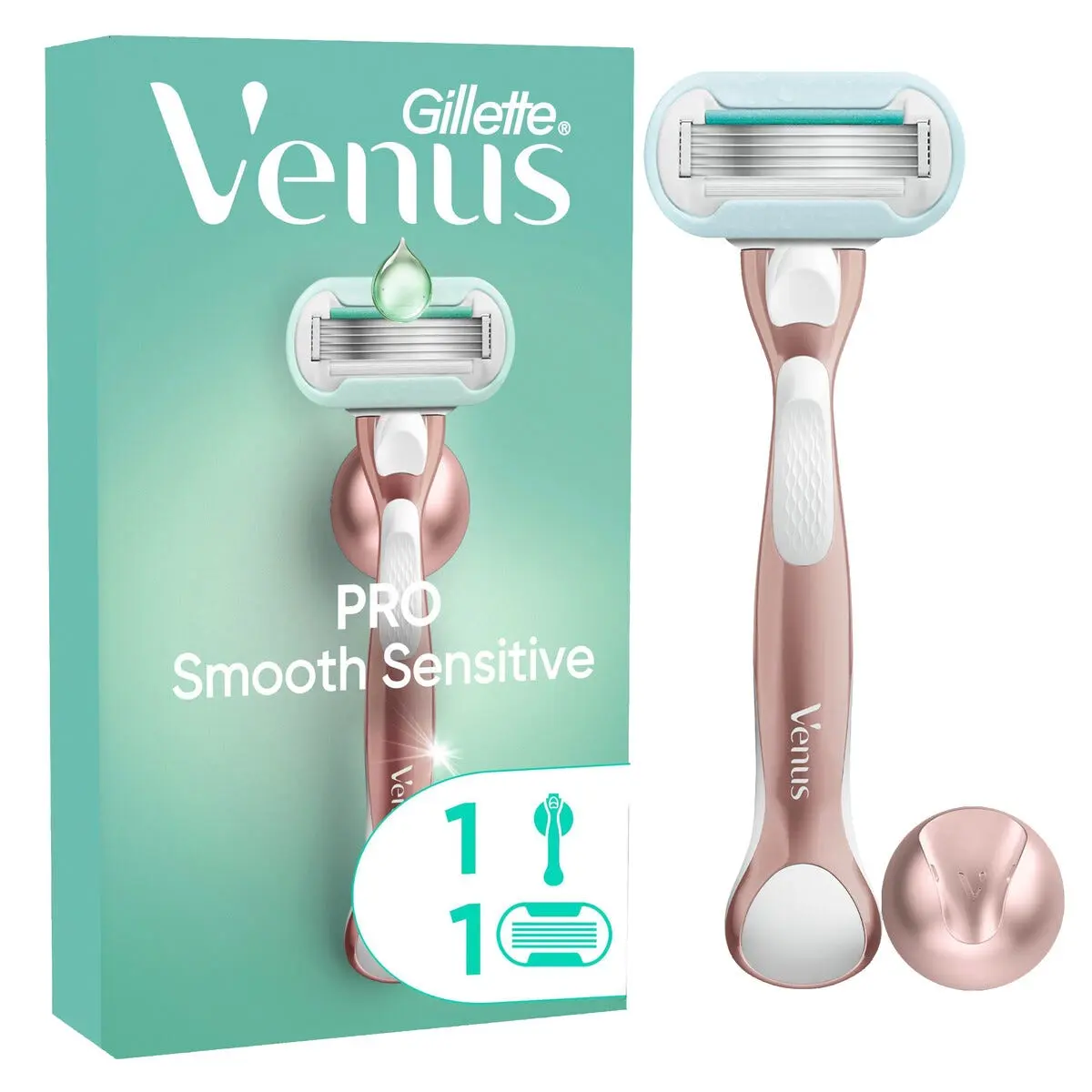 Venus Pro Smooth Sensitive Barberhøvel med 5 blader