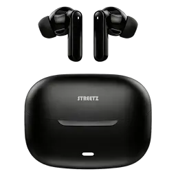 Trådlösa in-ear hörlurar Svart