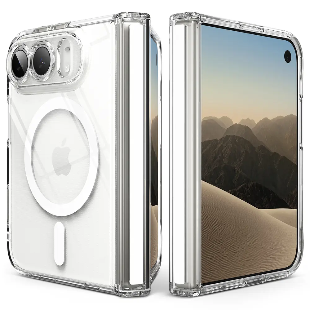 Fusion Flap Magnetic Case iPhone Duo Clear
