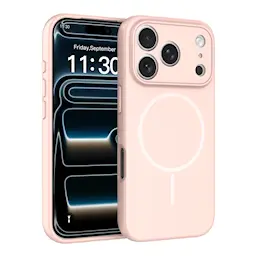 iPhone 17 Pro MagSafe-suojakuori SoftArmor, Vaaleanpunainen