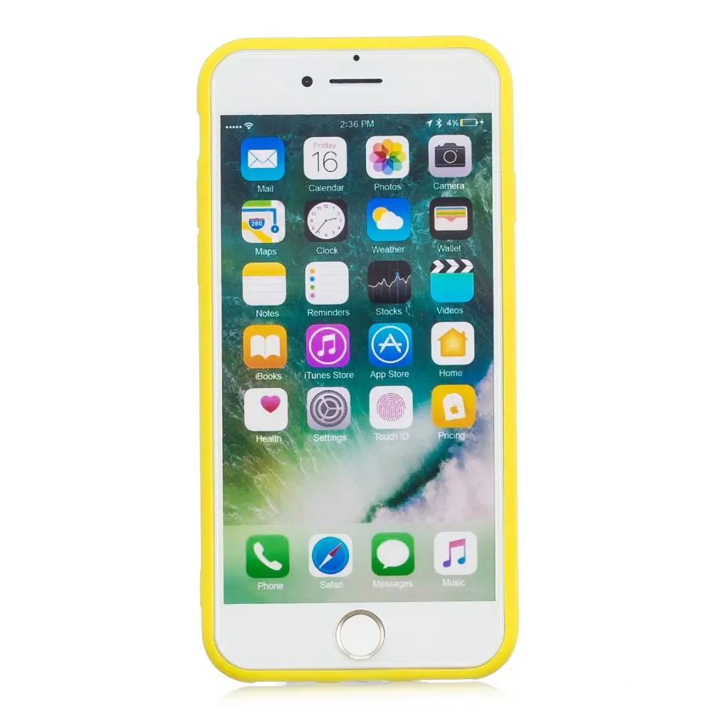 TPU Skal iPhone SE 2022 Gul