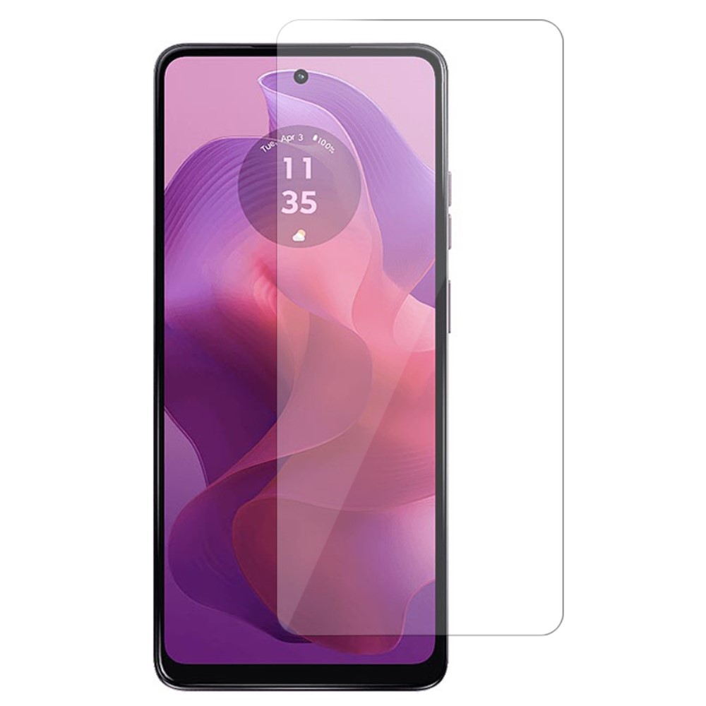 Herdet Glass 0.3mm Skjermbeskytter Motorola Moto G24 - Tynt skjermbeskyttelse i solid herdet glass