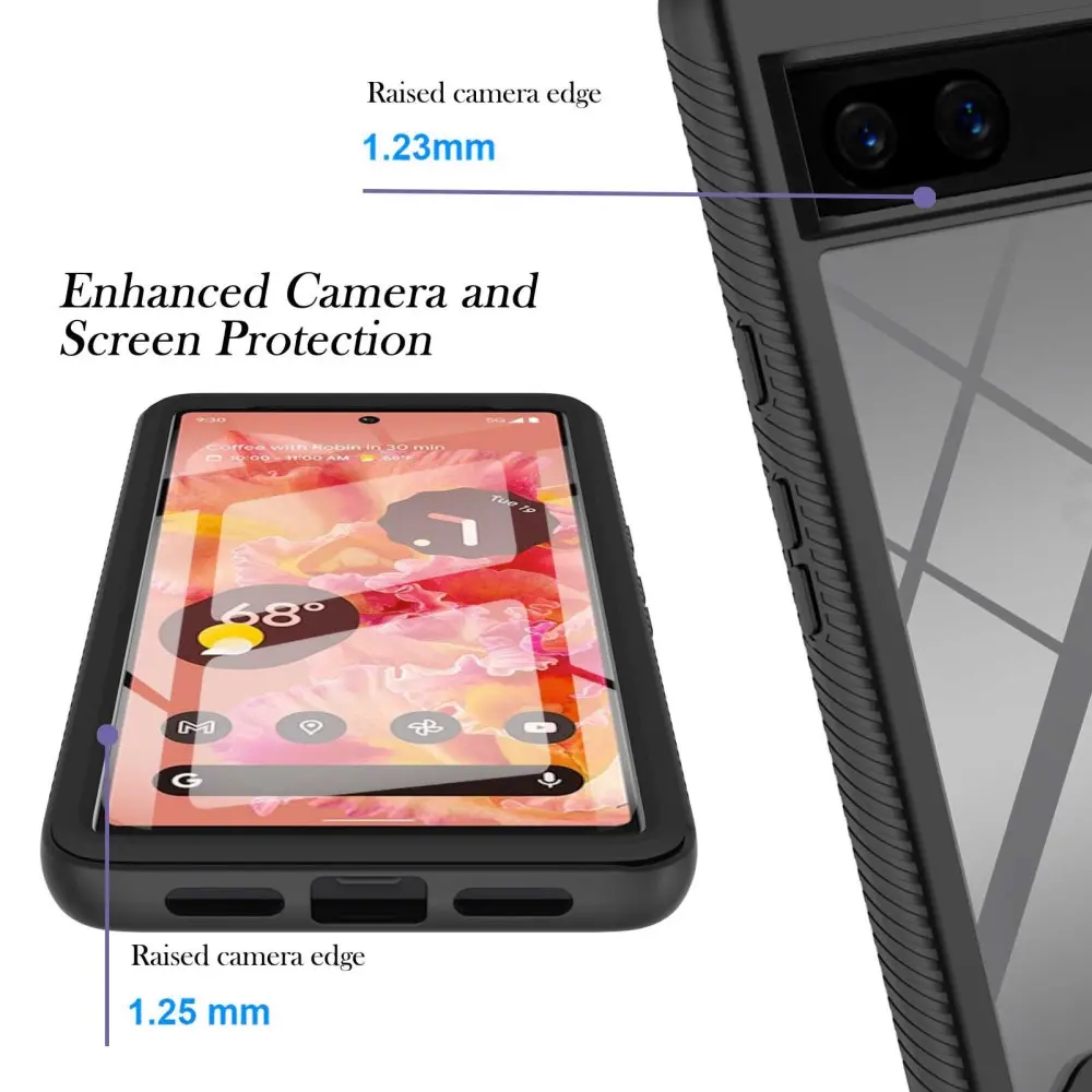 Full Protection Case Google Pixel 7 Svart