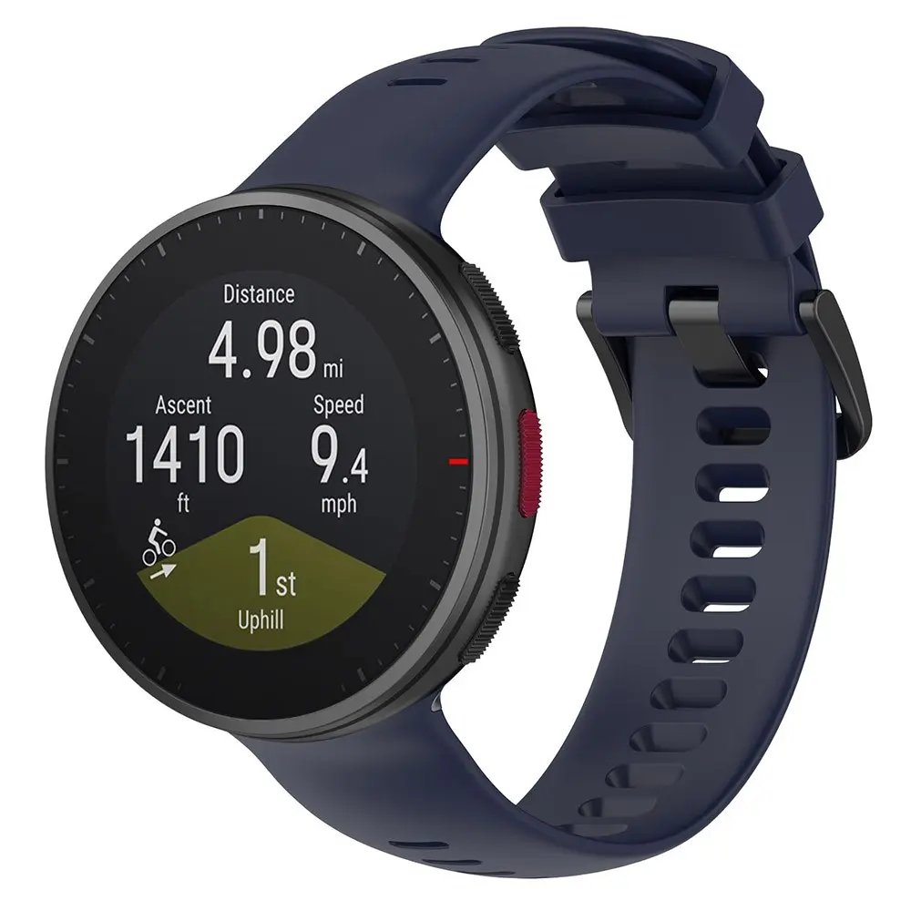 Rem af silikone til Polar Vantage V2 Blå