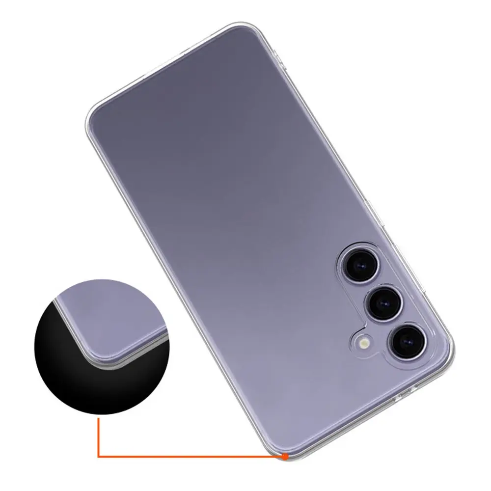 TPU Case Samsung Galaxy S24 FE Genomskinlig