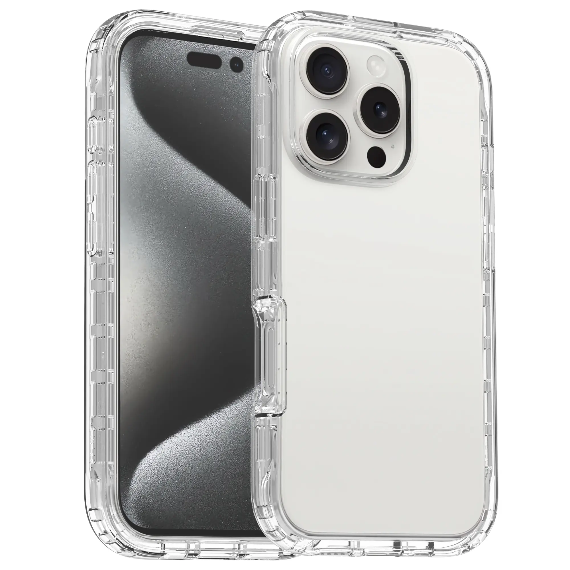 Full Cover Skal iPhone 16 Pro Genomskinlig