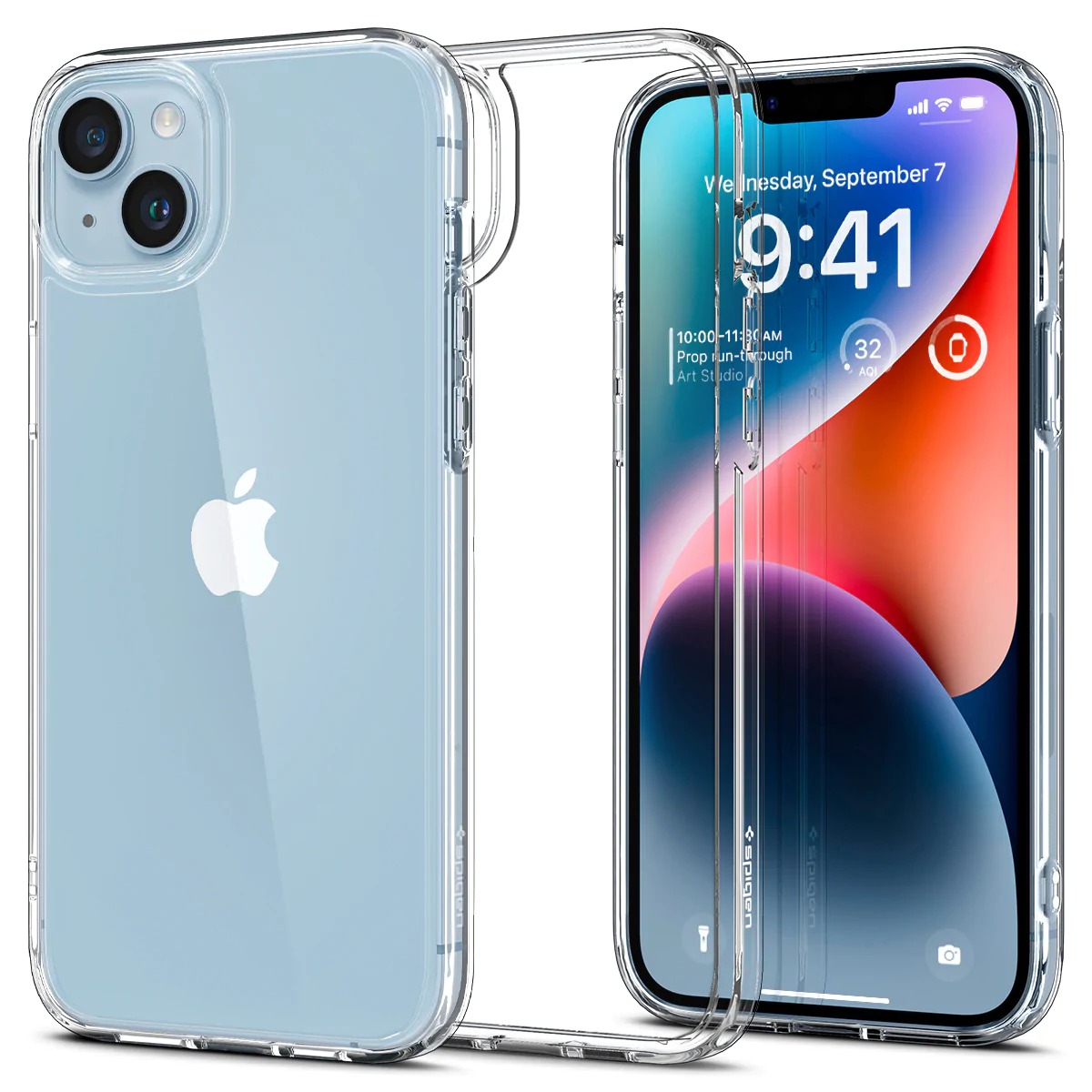 Spigen iPhone 14 Plus Case Ultra Hybrid Crystal Clear - Puhelimen kuoret