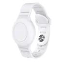 Vandtæt silikonearmbånd Apple AirTag Hvid