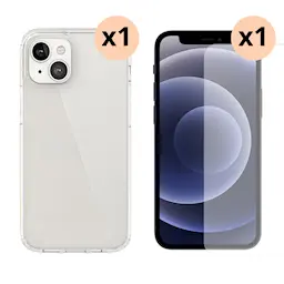 iPhone 13 Kit med Skal och Skärmskydd
