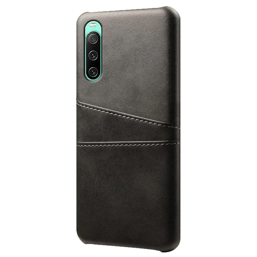 Card Slots Case Sony Xperia 10 IV Svart
