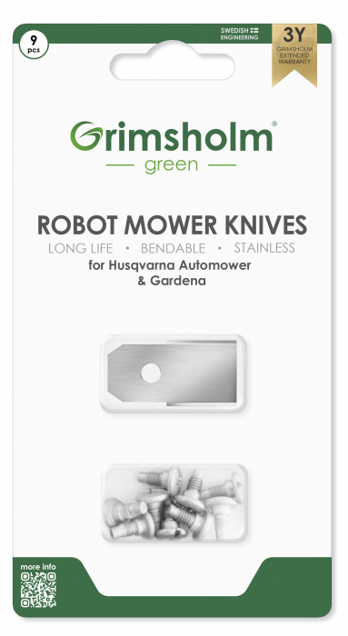 Grimsholm 9-pack kniver til Gardena Sileno Minimo 500m2