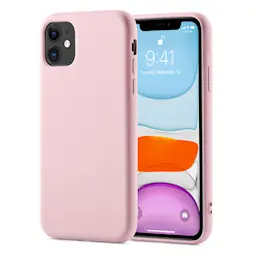 iPhone 11 Mobilcover i TPU, Lyserød