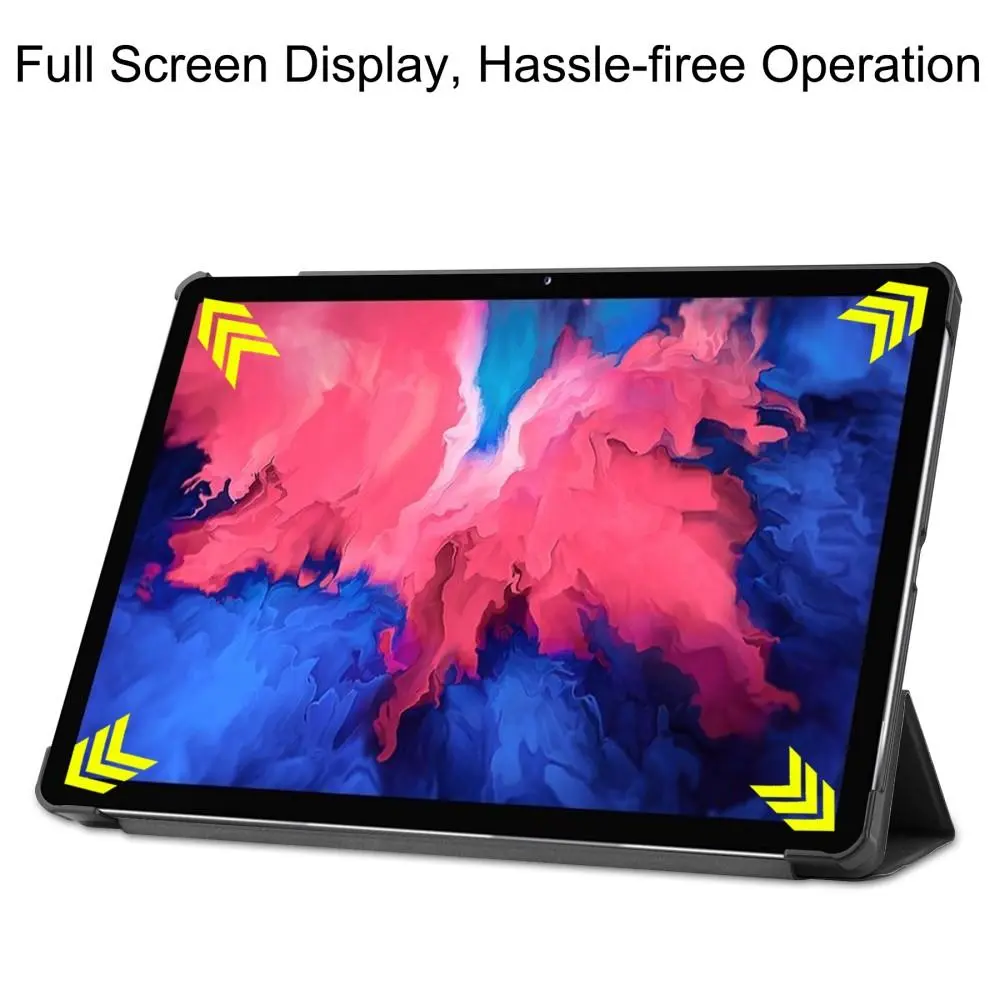 Fodral Tri-fold Lenovo Tab P11/Tab P11 Plus Svart