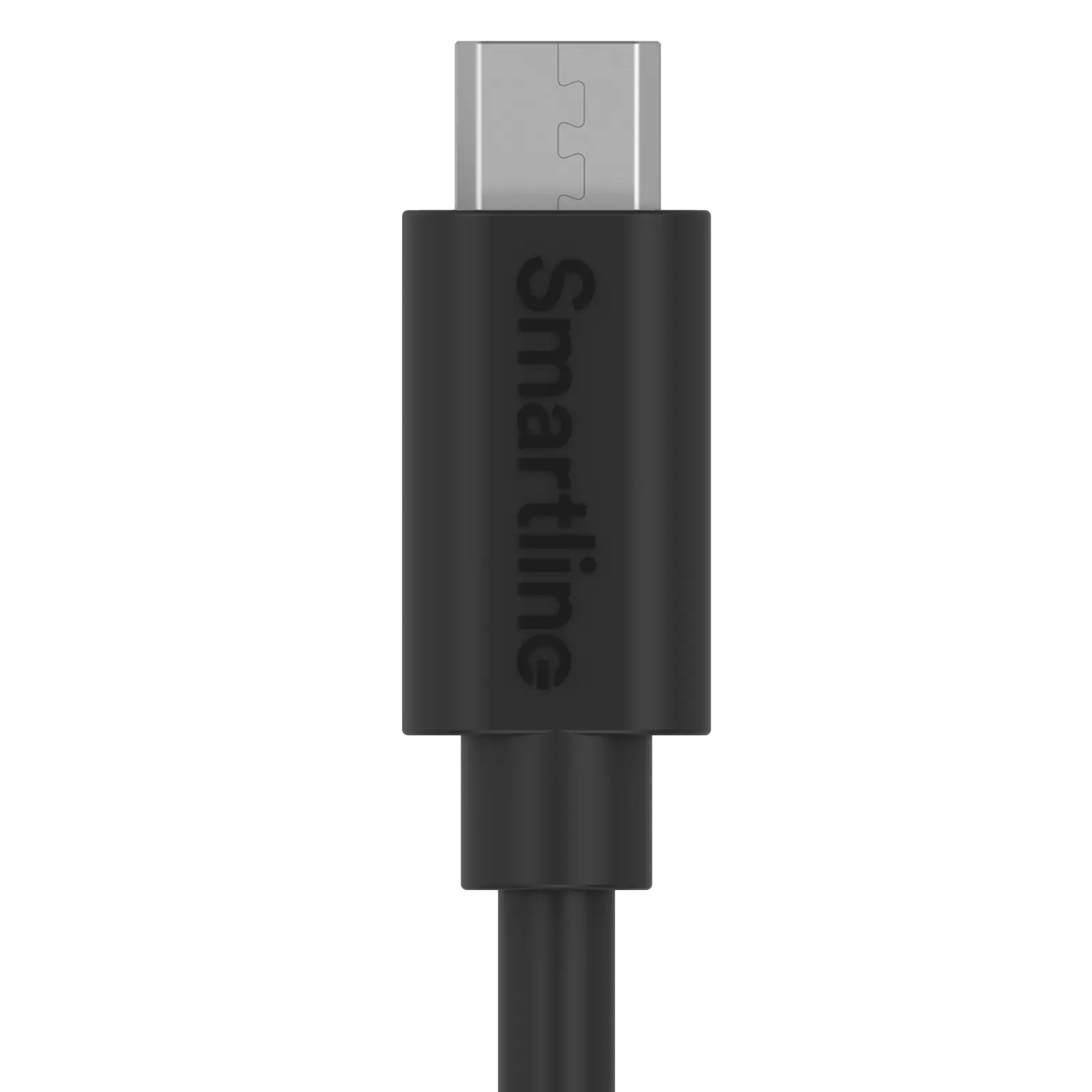 USB-kabel MicroUSB 1m Svart