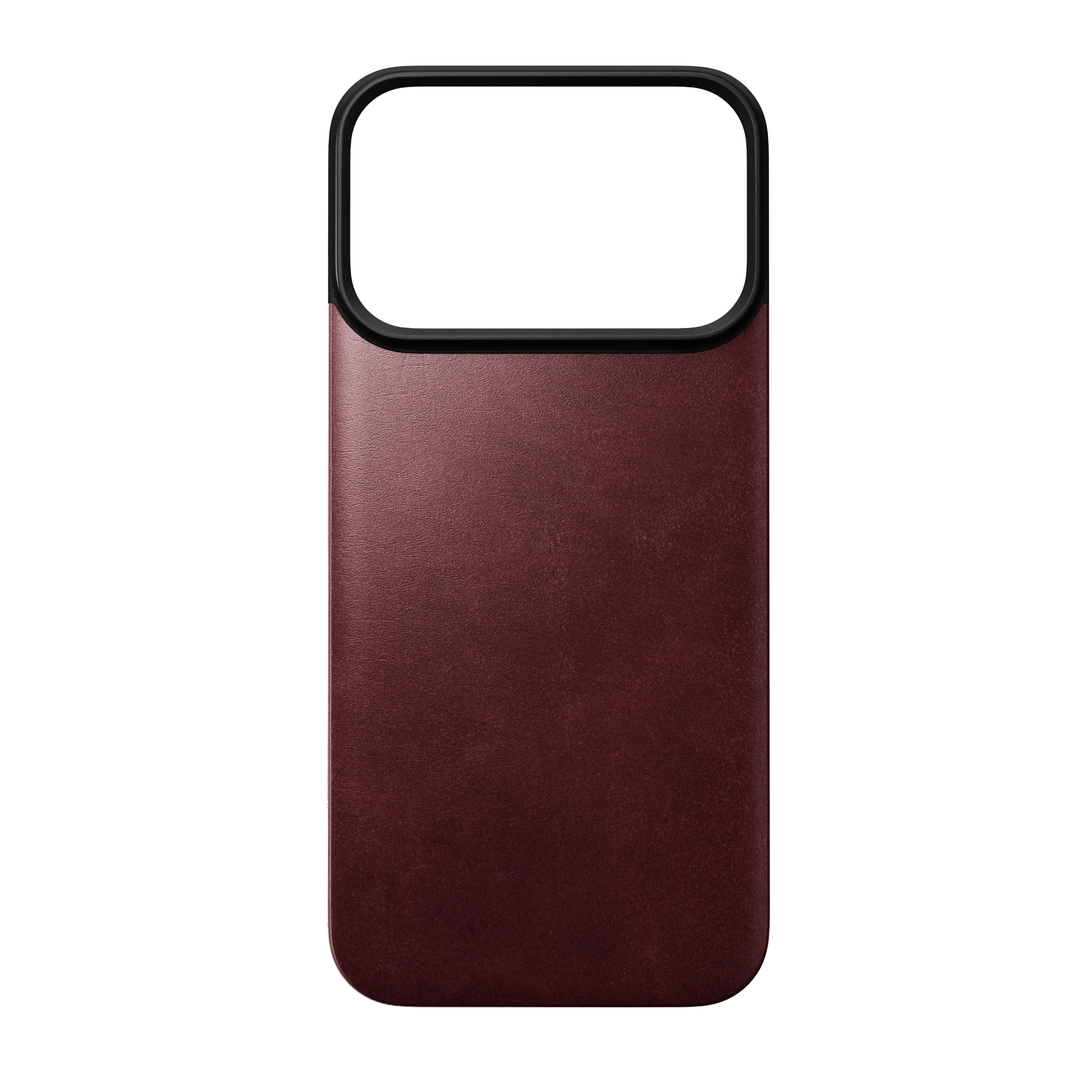 iPhone 18 Pro Magnetic Leather Back Burgundy