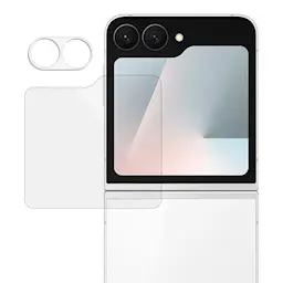 Linsebeskytter + Skærmbeskytter Hærdet Glas Samsung Galaxy Z Flip 7 FE