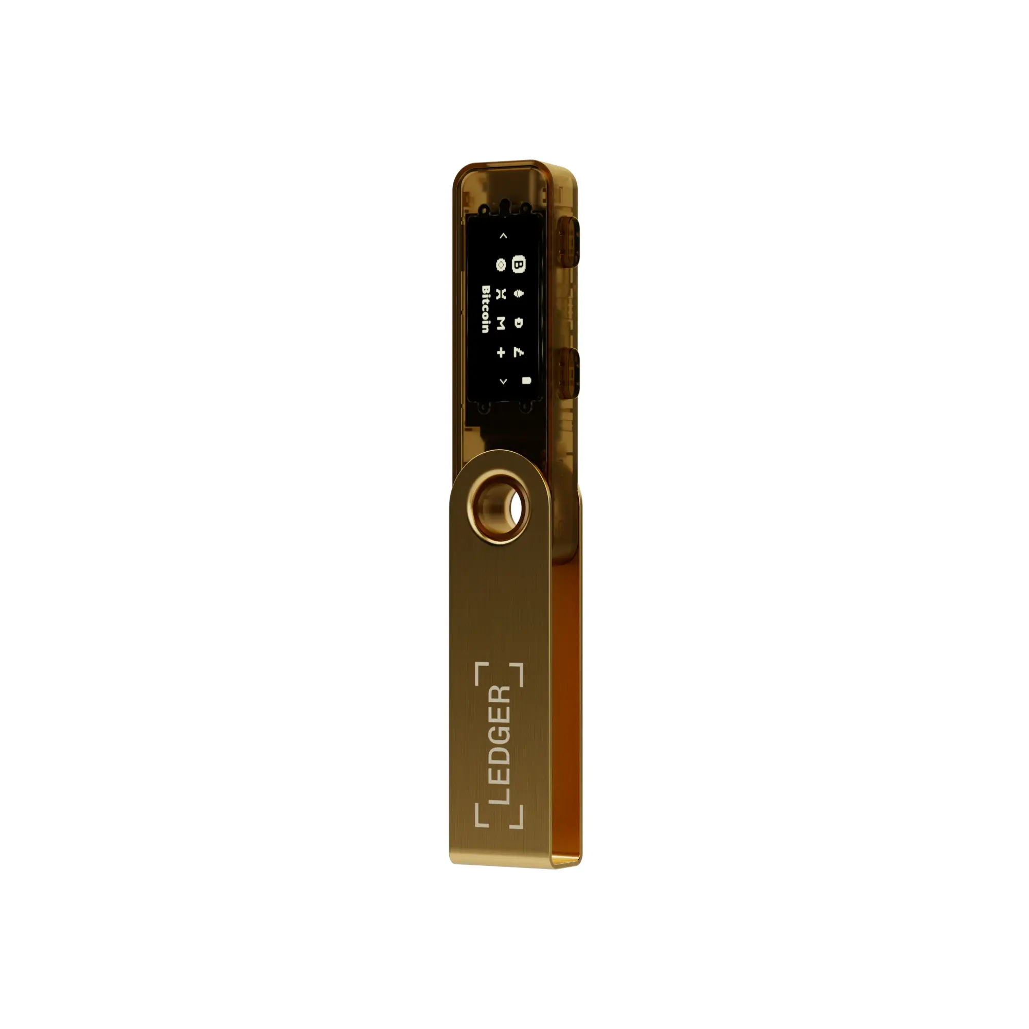 Nano S Plus Crypto Hardware Wallet Guld