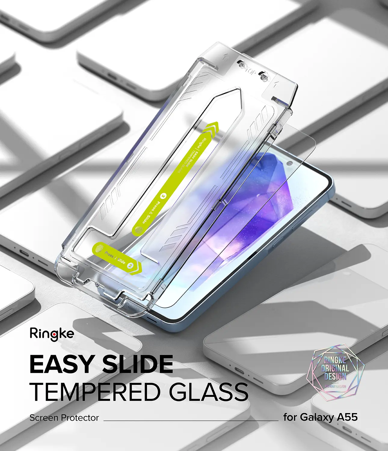 Easy Slide Glass (2-pack) Samsung Galaxy A55