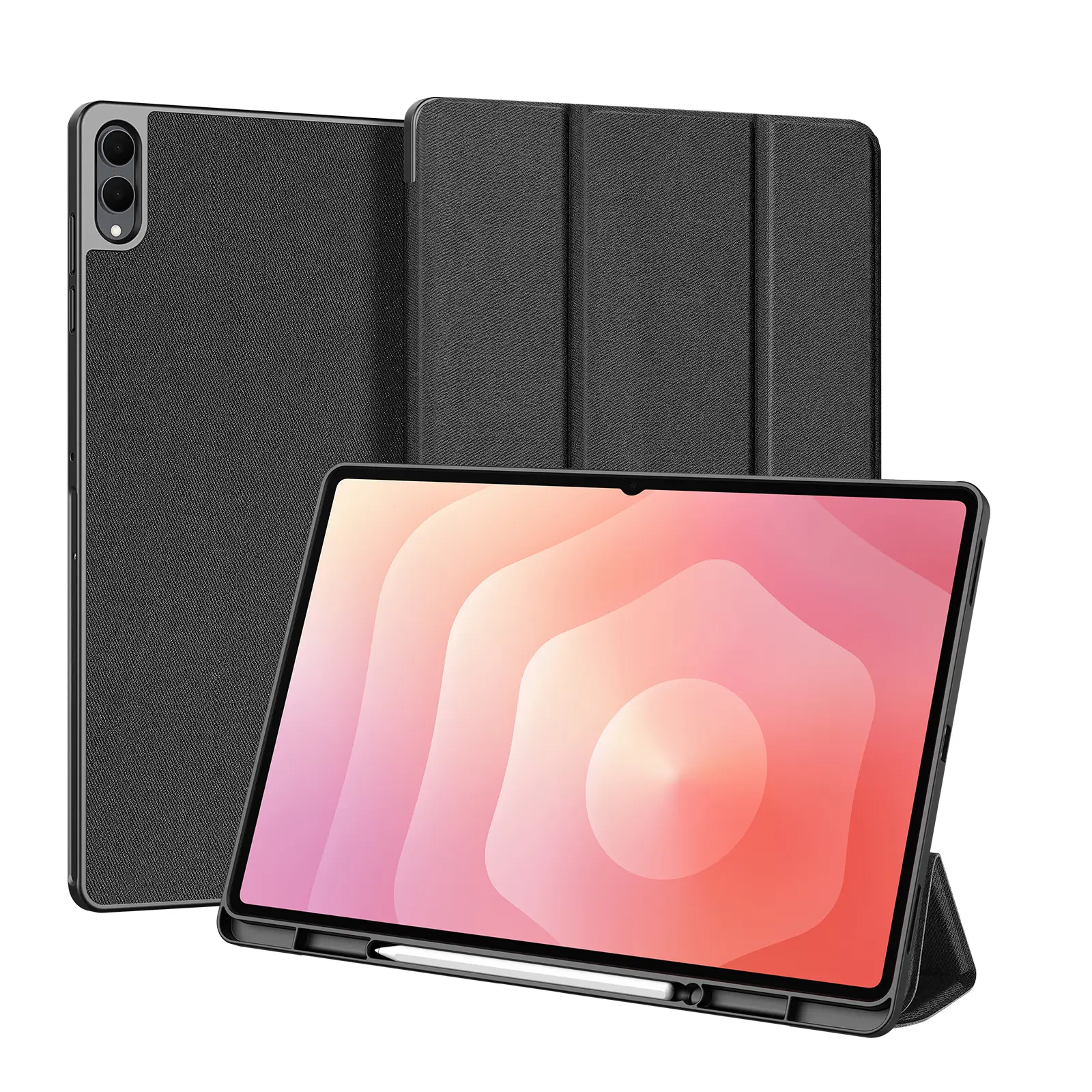 Domo Tri-fold Case Samsung Galaxy Tab S11 Ultra - Black