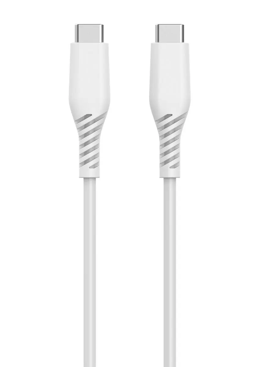 Kabel USB-C til USB-C 2m, Hvit