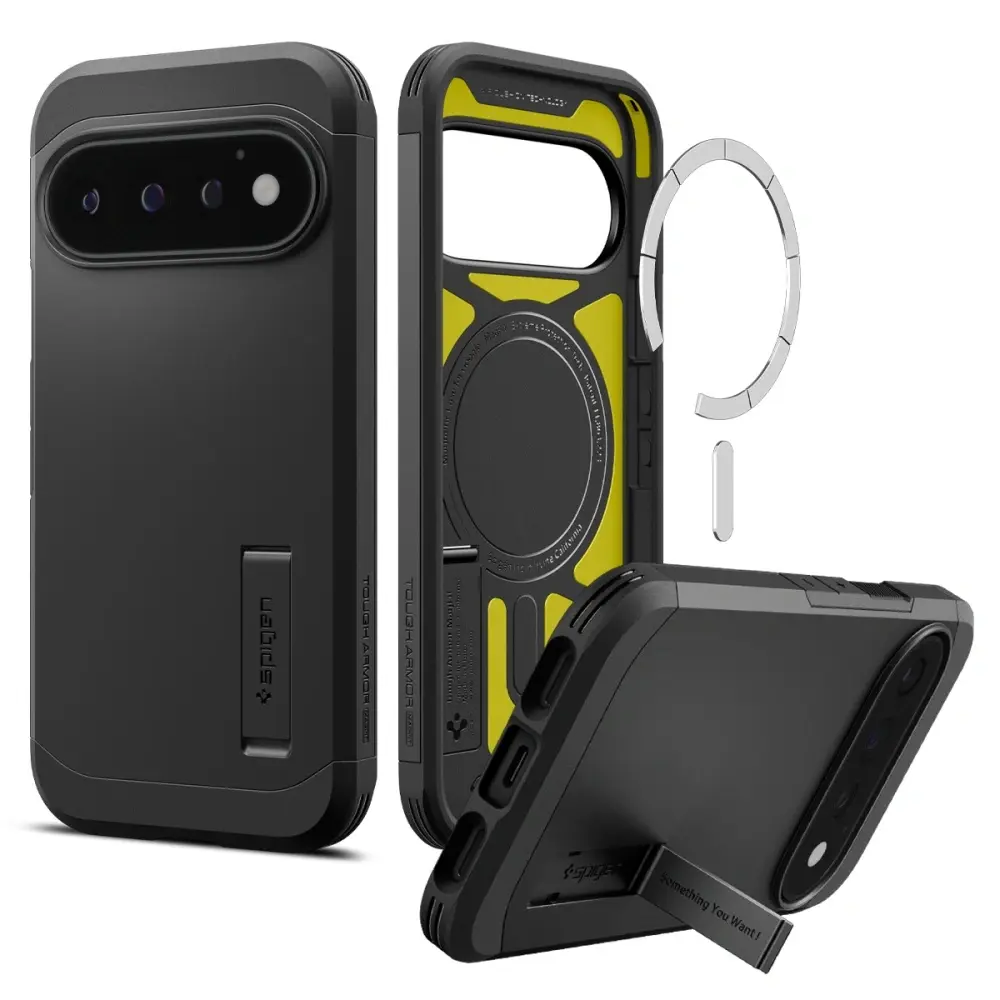 Google Pixel 11 Pro XL Case Tough Armor MagSafe Black