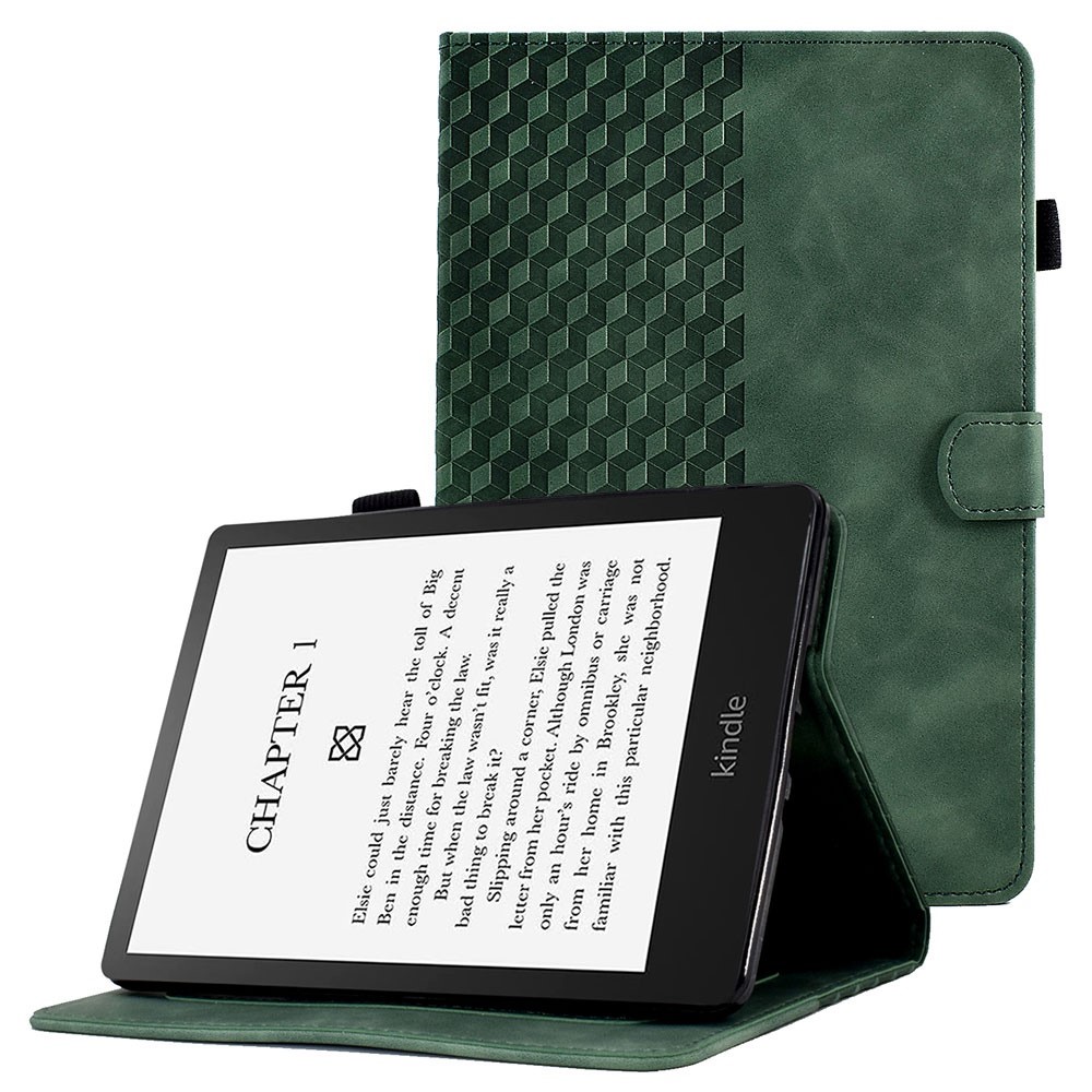Amazon Kindle Paperwhite Signature Edition (2023) Stilig etui med kortlomme, Grønn