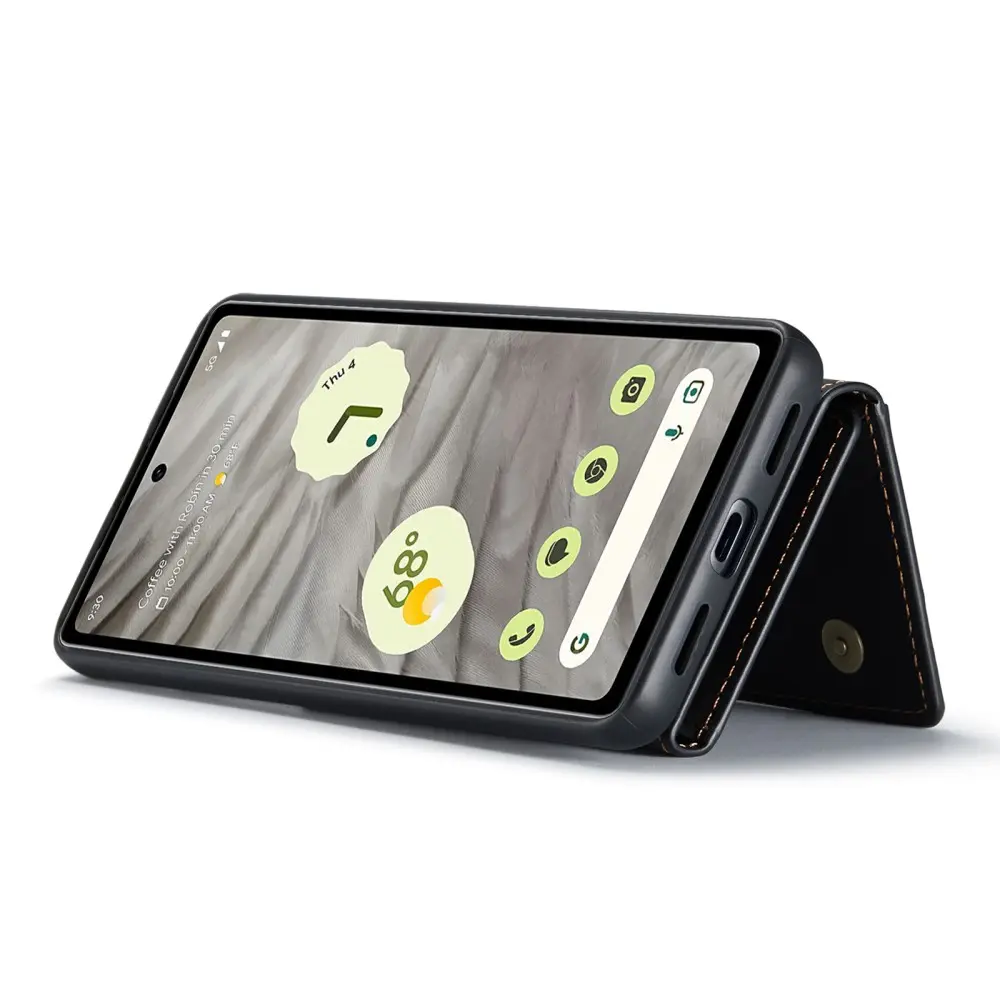 Magnetic Card Slot Case Google Pixel 7a Svart