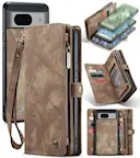 Multi-slot Lommeboksetui Google Pixel 8a Brun