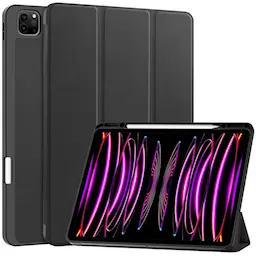 Apple iPad Air 13 2nd Gen (2025) Fodral Tri-fold med Pencil-hållare Svart