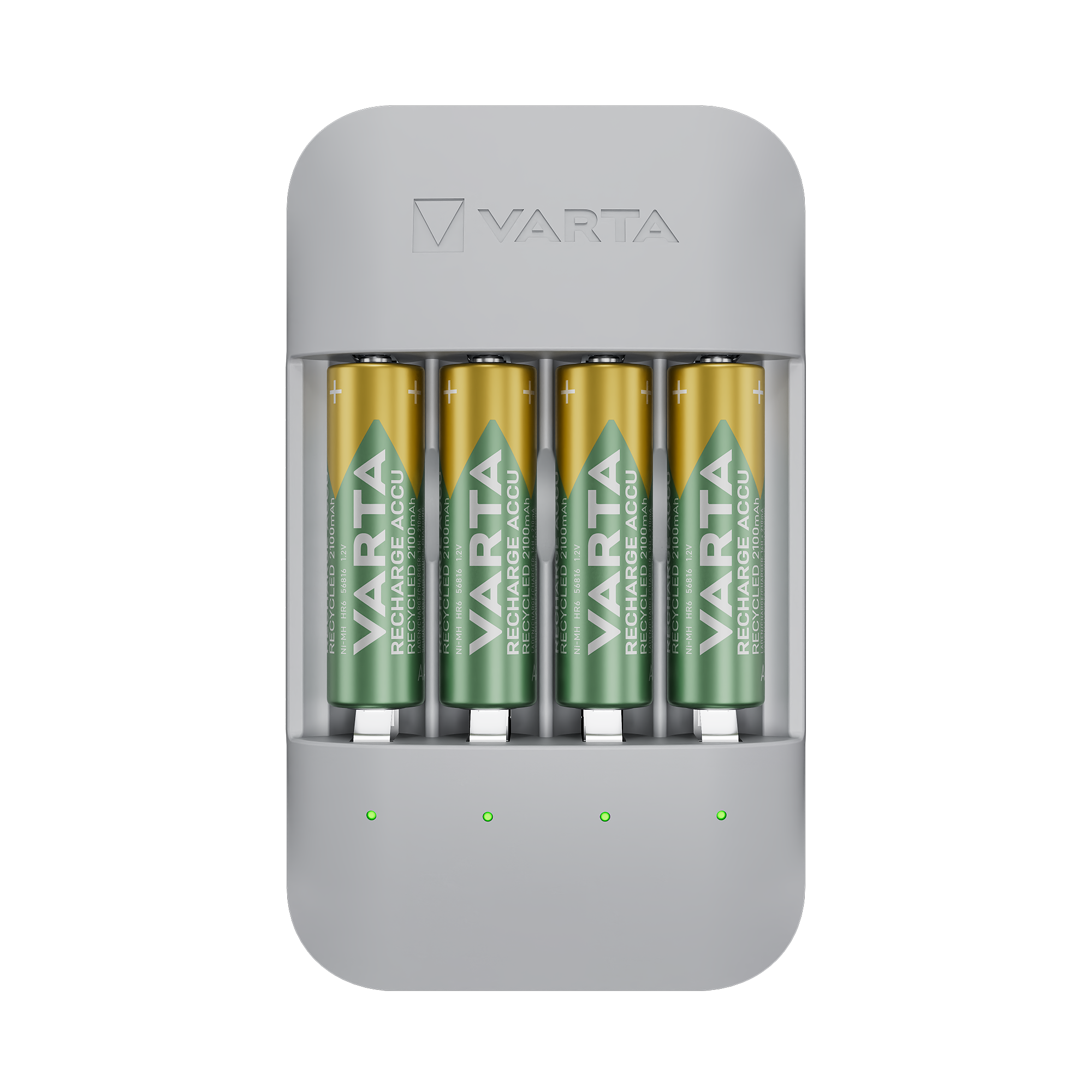 VARTA BatteriladerEco Charger Pro Recycled + 4x AAA 800 mAh