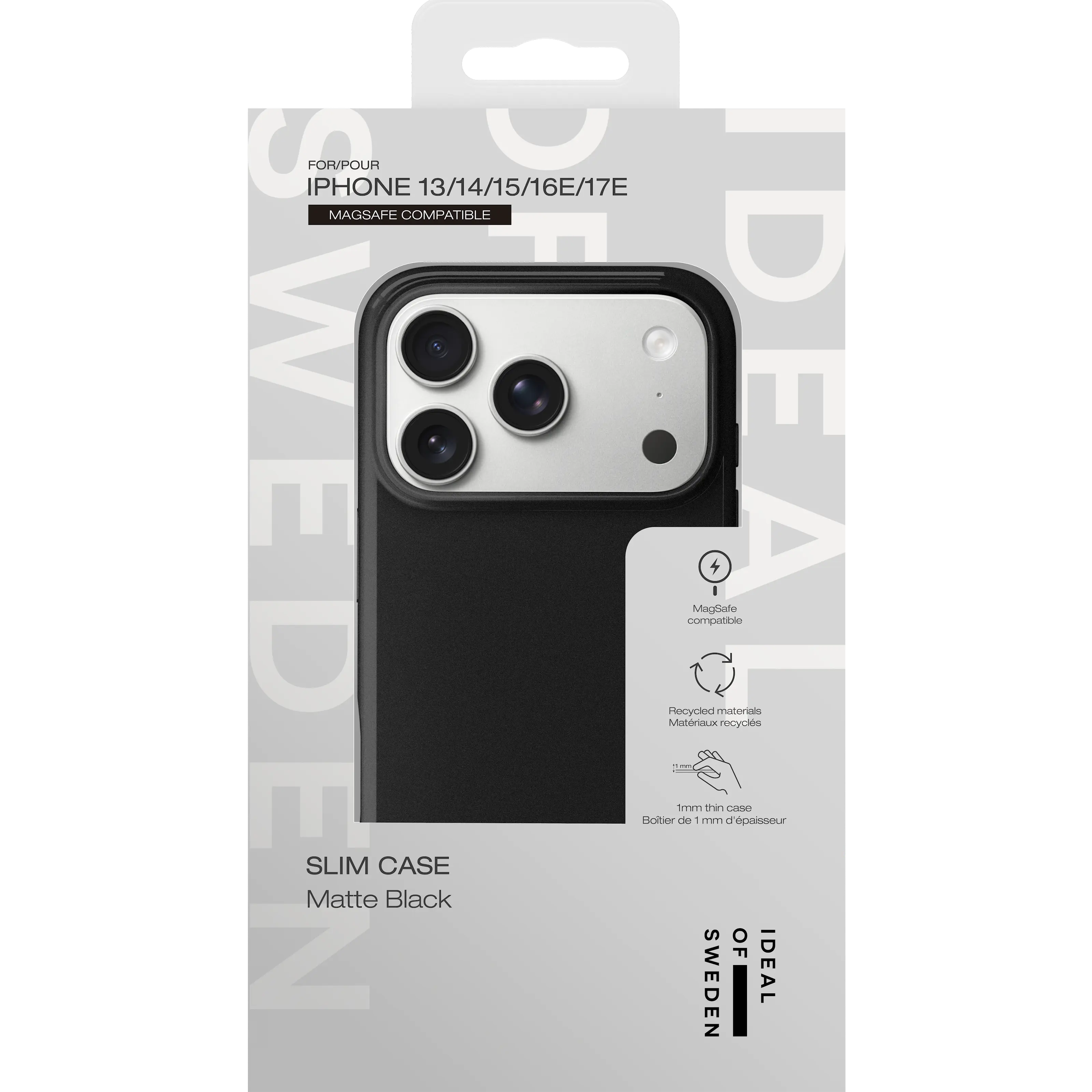 Slim MagSafe Case iPhone 13 Matte Black