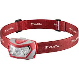 Pannlampa Outdoor Sports H20 Pro, Röd