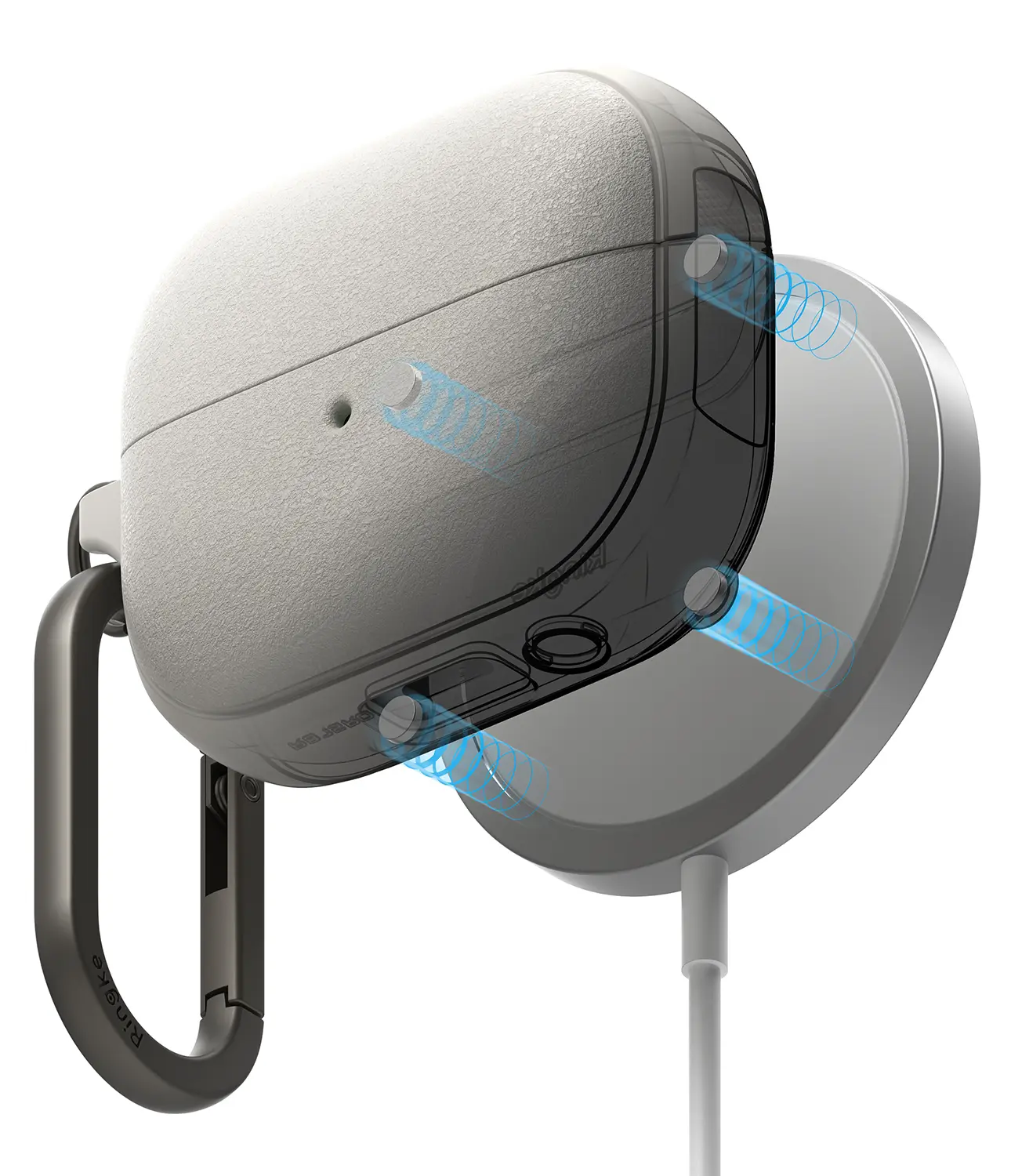 Onyx Magnetic Case Samsung Galaxy Buds 3 Pro Warm Gray