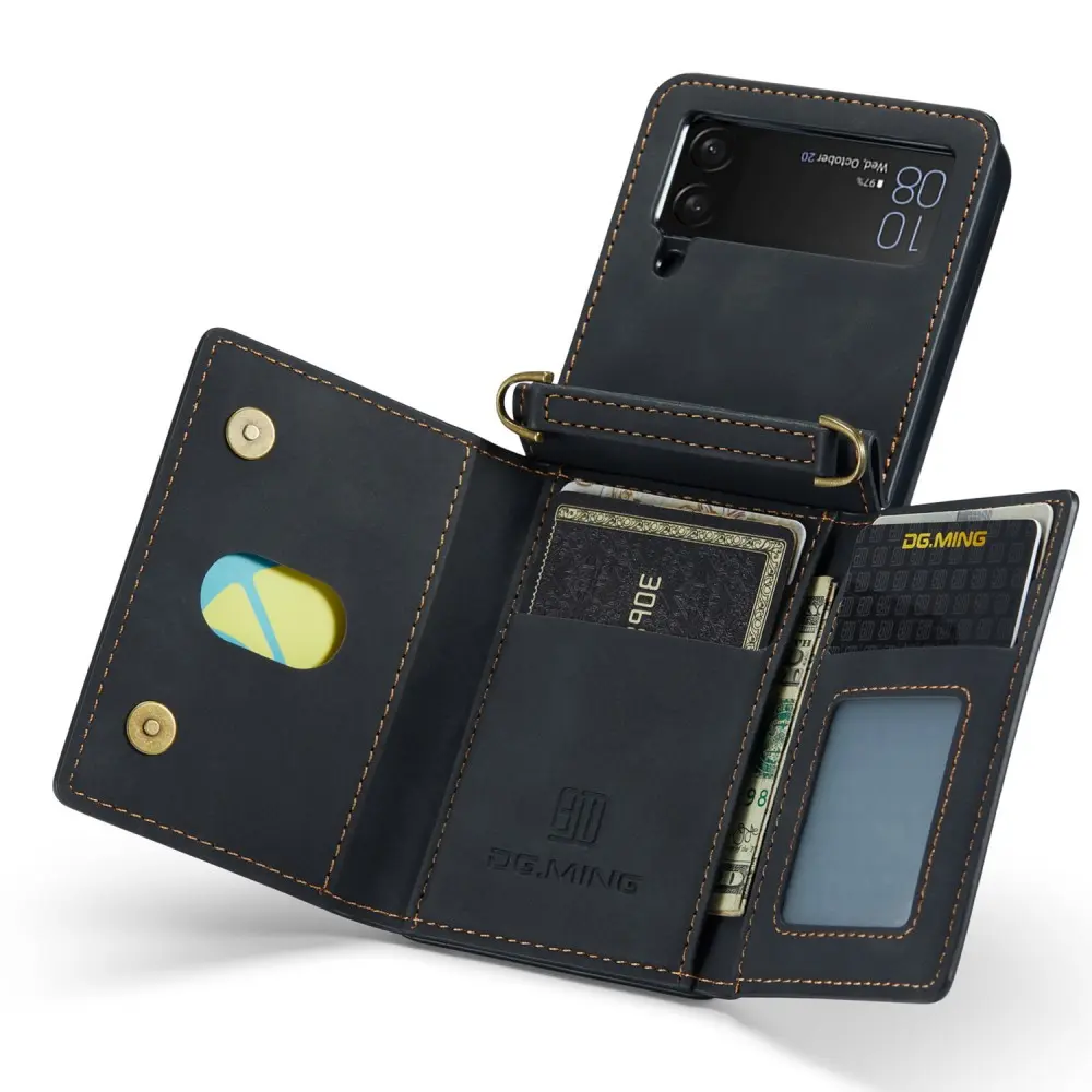Card Slot Case Samsung Galaxy Z Flip 4 Svart