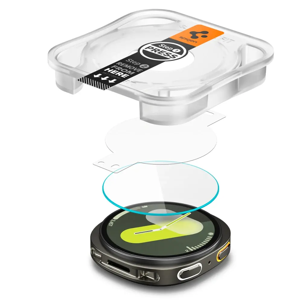 Samsung Galaxy Watch 8 40mm Screen Protector EZ Fit GLAS.tR (2-pack)