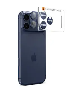 iPhone 17 Pro Glas.tR EZ Fit Optik Pro XL  Sininen