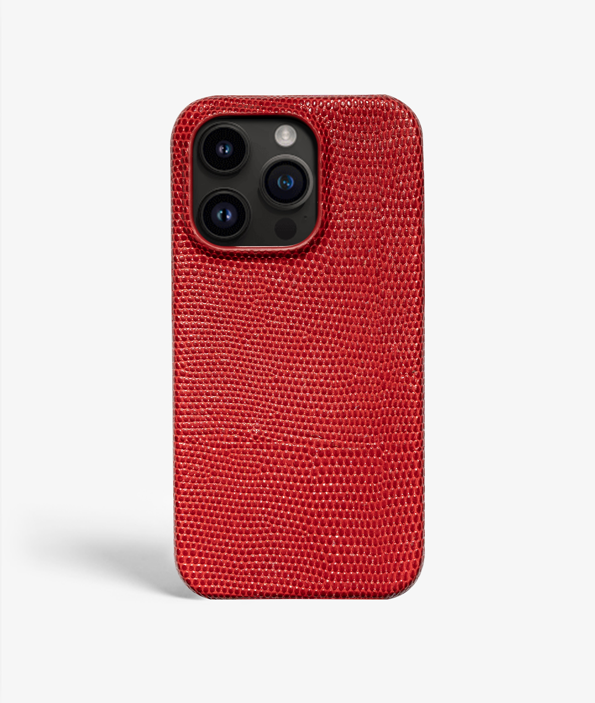The Case Factory iPhone 14 Pro Max Deksel Lizard Rød