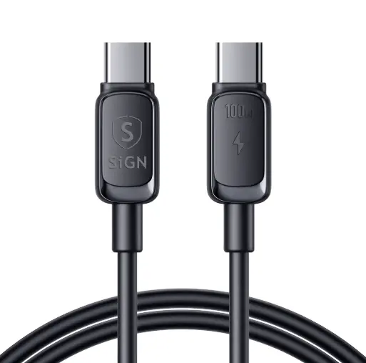 USB-C til USB-C-kabel PD 100W 3m Sort